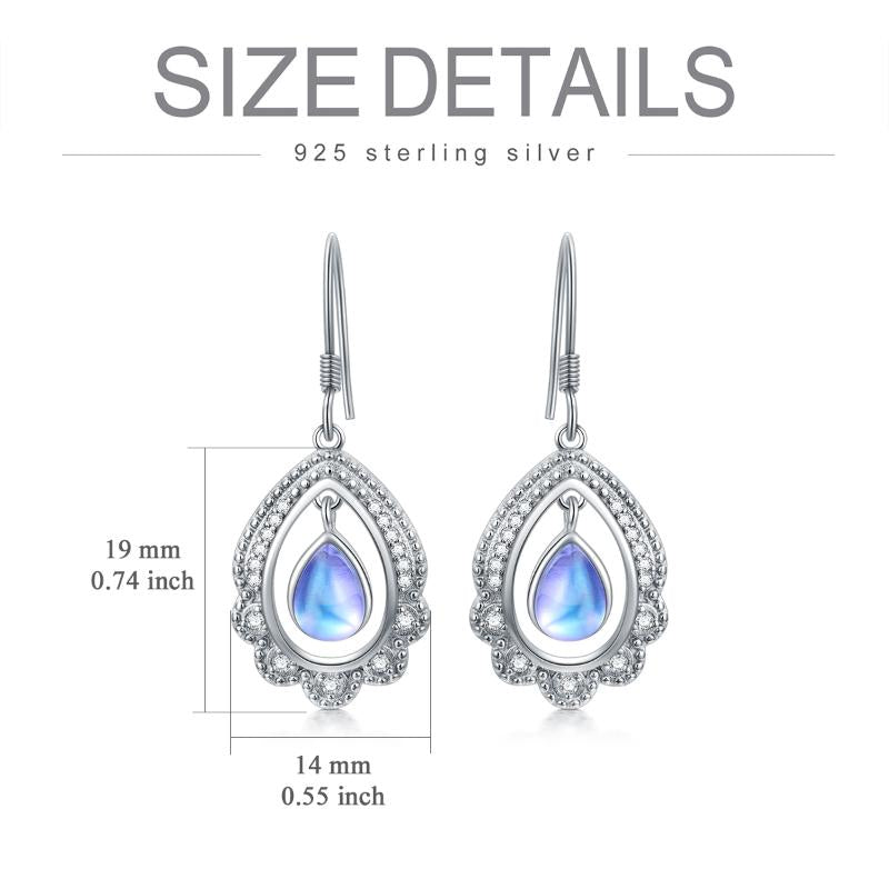 Synthetic Moonstone Sterling Silver - Málle