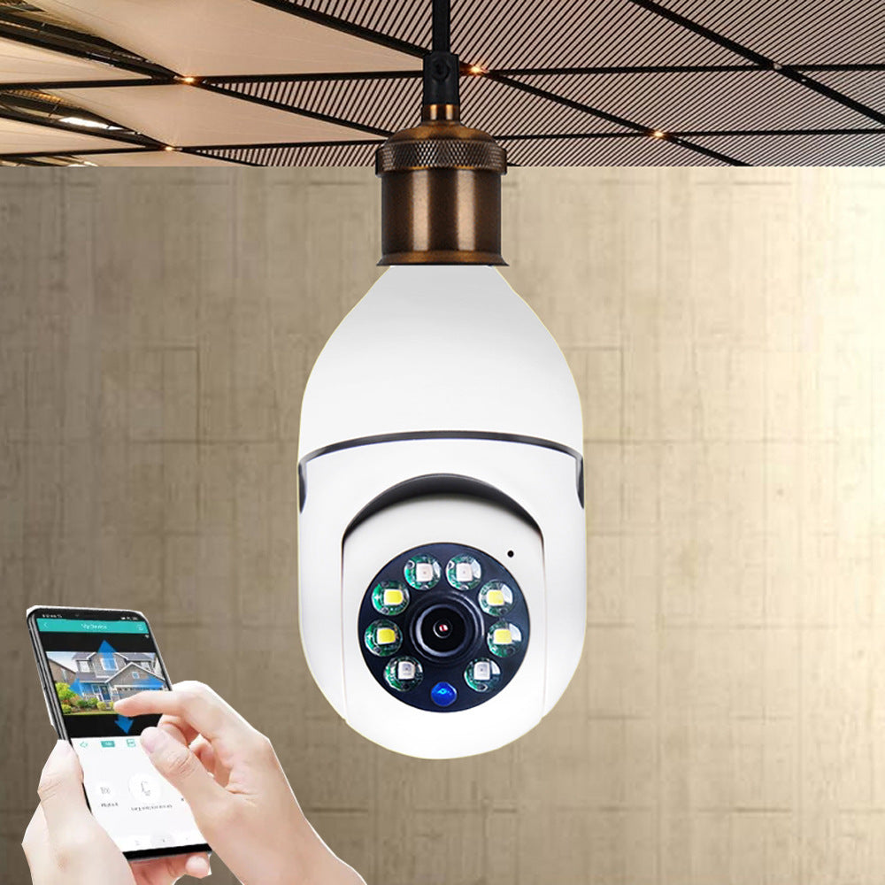 WiFi CAMERA 1080P Bulb 4X Zoom Camera E27 Home 5GWiFi Alarm Monitor - Málle